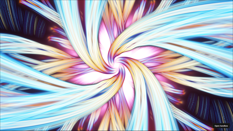 Screenshot of the rendered result